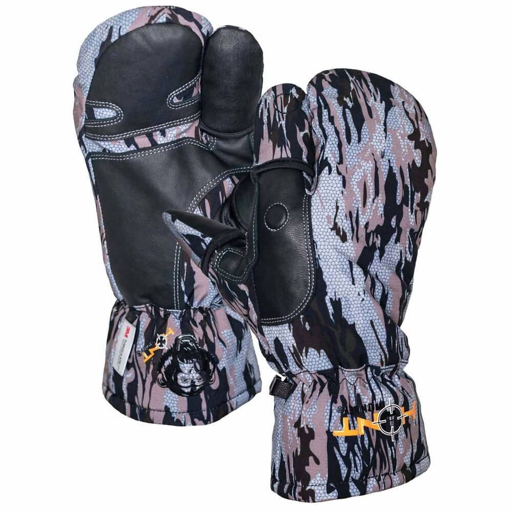 NEW HUNT MONKEY wildcat dry tech hunting mittens in multi
